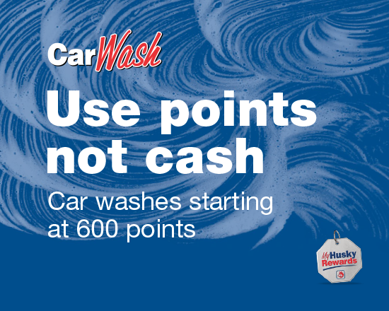 600 pts for Carwash