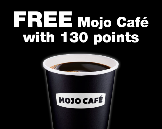 130 points = Free Mojo