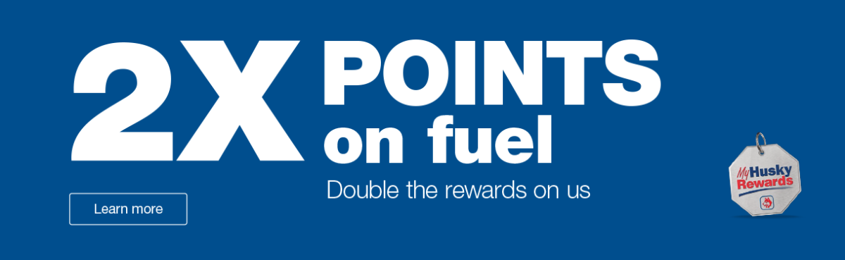 2X points on fuel